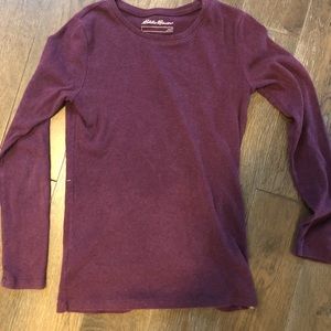 Eddie Bauer Maroon shirt